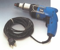 Atornilladora el�ctrica Knauf ligera y manejable.