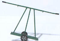 Carro transporta placas con ruedas de caucho Ligero 13 kg. Para el correcto transporte de paneles en obra. Carga m�xima 900 kg