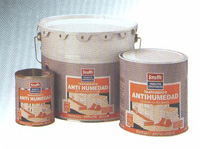 Pintura impermeable antihumedad para interior � exterior. 750 ml. - 4 - 10 L.