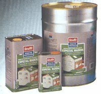 Tratamiento especial madera. Hidrofugante y protector de la madera frente a humedad y mohos. Invisible y pintable. 1 - 5 - 25 L.