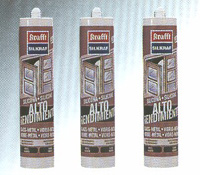 Alto rendimiento. Asegura una excelente adhesi�n. Vulcaniza al tacto en 15 minutos. Total estanqueidad de juntas y sellados. Resistente a los cambios de temperatura, agua, humedad y vibraciones. No ennegrece. 290 ml.