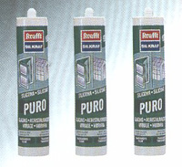 Silkraf puro. Silicona ac�tica pura de alt�sima calidad. Vulcaniza al tacto en 15 minutos. Sellados de alto riesgo. Sellados en vidrio, aluminio, metal... No ennegrece. 300 ml.