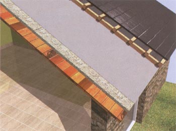 L�mina impermeable transpirable que evita la entrada de agua en el interior. Evita problemas de condensaci�n al dejar transpirar. Proteje la cubierta de madera ante humedades, hongos tan perjudiciales para la estructura del edificio.