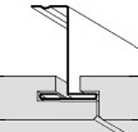 Sistema de perfiler�a oculta � semioculta bien sea para paneles de dimensiones est�ndar de 600x600 mm. � bien bandas dependiendo de la est�tica requerida.