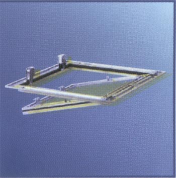Trampilla registrable fabricada con robustos marcos de aluminio y placa de cart�n yeso antihumedad de 12,5 � 15 mm.espesor. Junta de estanqueidad en perimetro del marco. Apertura con una ligera presi�n. Posibilidad de desmonteje por completo.