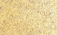 G. Panel termo-ac�stico de viruta gruesa mezclada con magnesita.